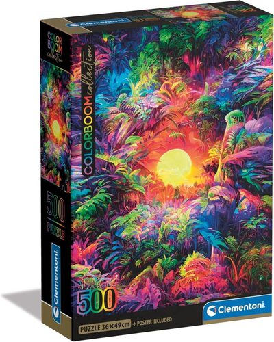 Clementoni 35530 Puzzle 500 Teile Colorboom Collection Compact - Bild 6