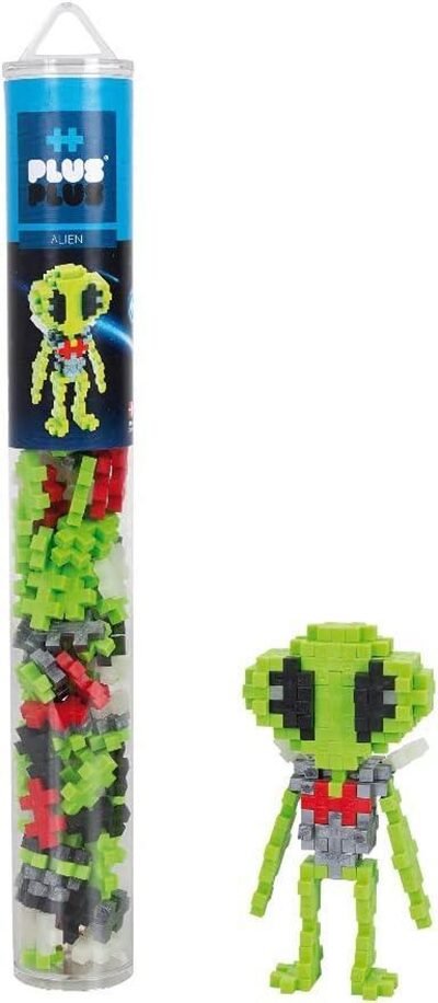 Plus-Plus Tube Mini Basic: Alien - 100 Bausteine - Bild 11