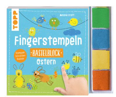 Frech Fingerstempeln. Bastelblock Ostern, Kinderbücher Von Melanie Kraft - Bild 7