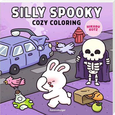 Ravensburger Cozy Coloring - Silly Spooky, Ratgeber Von Hikaru Kotz - Bild 6
