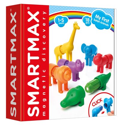 SMARTMAX SMX 220 - My First Safari Animals Konstruktionsspielzeug für Kleinkinder - Bild 7