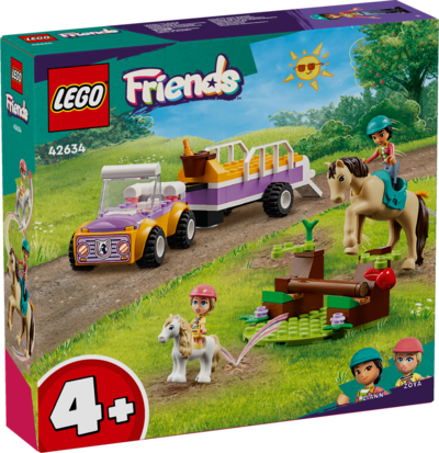 Lego® Jungen Friends 42634 Pferde- Und Pony-Anhänger, Perde-Spielzeug Mit Figuren - Bild 9