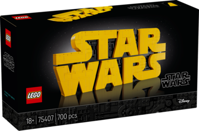 LEGO Star Wars™ 75407 Star Wars Logo aus LEGO Steinen Klemmbausteine Bausatz - Bild 19