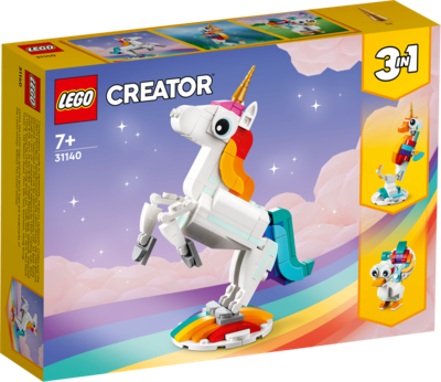 LEGO Creator 31140 3-in-1 Bauset, 145 Teile, ab 7 Jahren, Magisches Einhorn - Bild 20