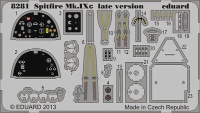 Eduard Spitfire Mk.ixc Late Version, Profipack - Bild 4