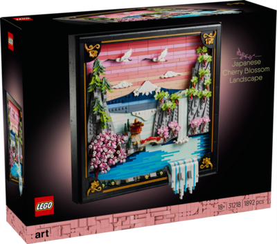 Lego Art 31218 - Japanische Kirschblütenlandschaft - Bild 13