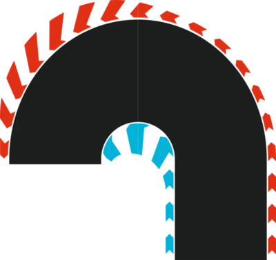 Carrera 50052005 Hybrid Ki Gaming Rennaction Zubehör Hairpin Curve 180° L/R - Image 7