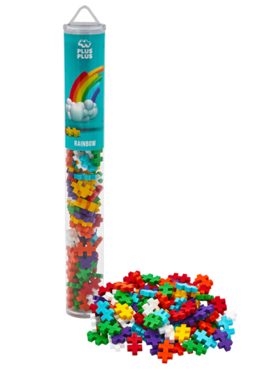 Plus-Plus Plus Plus 4265 100 Kreativ Bausteine Regenbogen Colormix - Bild 7