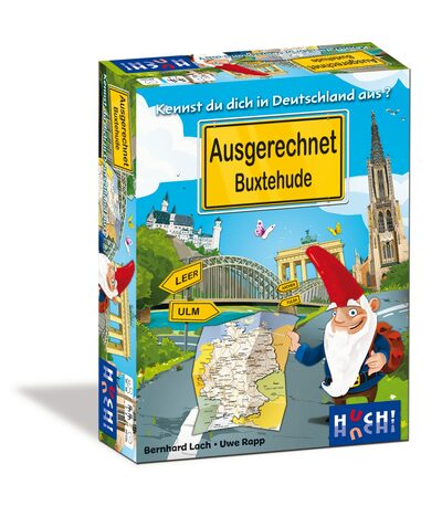 Huch Mehrfarbig 882066 - Ausgerechnet Buxtehude - Kartenspiel, 2-6 Spieler, Ab 10 Jahren (De-Ausgabe) (Deutsch, 2 - 6 Spieler) - Bild 11