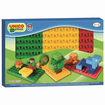 Unico Herren Bausteine Basis Platten 3 Stück - Bild 10
