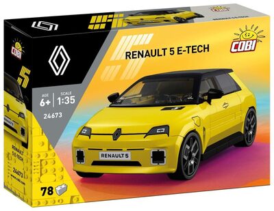 Cobi 24673 Renault 5 E-Tech gelb Auto Bausatz 1:35 sofort lieferbar! - Bild 7
