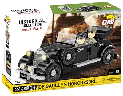 Cobi 2261 1:35 De Gaulle's Horch830bl - Bild 4