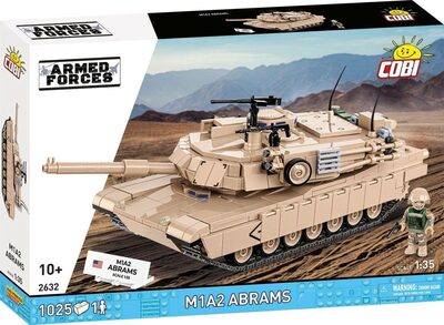 COBI-2632 M1A2 Abrams Panzer-Klemmbaustein-Set 1025 Teile, US - Bild 8