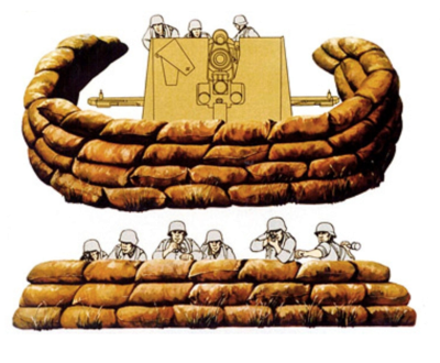 Tamiya 35025 Sand Bags Set - Diorama - 1:35 - Bild 5