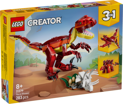 LEGO® Creator 31379 3-in-1 Wilder Dinosaurier, Stegosaurus, Velociraptor - Bild 23