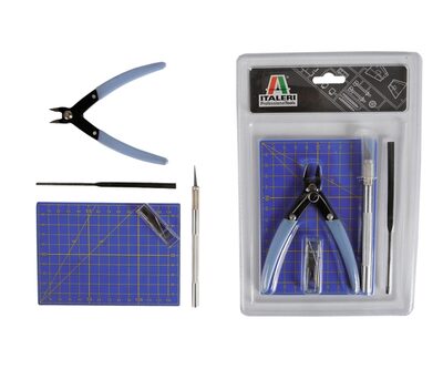 Italeri Blau/Silber Werkzeugset Modellbau - Bild 5