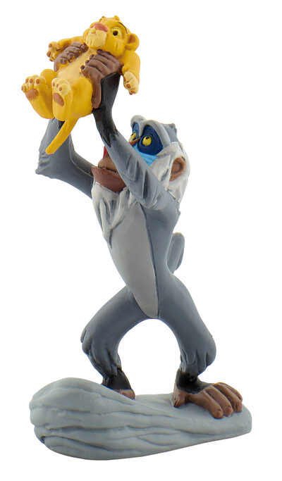 Bullyland Unisex Kinder Grau Figurine Disney The Lion King Rafiki - Image 6