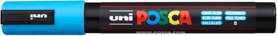 Uni Posca Blau Posca Marker Pc-5M Hell - Bild 5