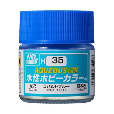 Mr Hobby Cobalt Blue paint pot