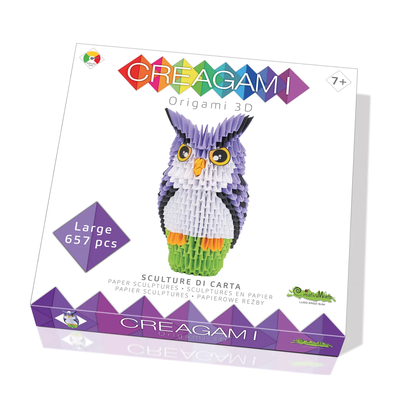 Creativamente Mehrfarbig Origami D Eule - Bild 3