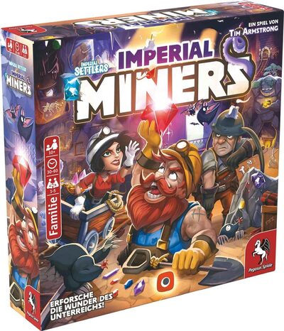 Pegasus Mehrfarbig Imperial Miners (Portal Games) (Deutsch, 1 - 5 Spieler) - Bild 10
