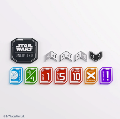 Gamegenic Asmodee Ggs60111 Star Wars: Unlimited Acrylic Tokens - Bild 4