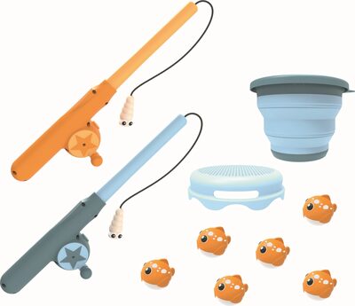 Schildkröt Mehrfarbig/Gelb/Blau Fishing Game (1 - 2 Spieler) - Image 6