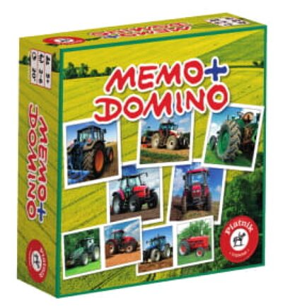 Piatnik 6594 Memo + Domino Traktoren - Bild 9