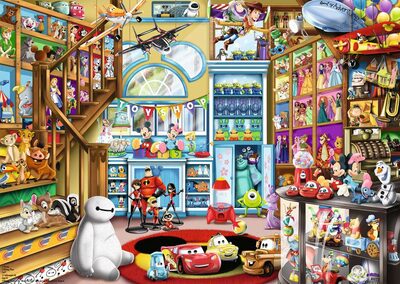 Erwachsenenpuzzle 1000 Teile - Disney Classics - Im Spielzeugladen - Bild 12