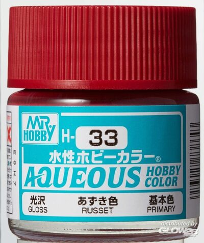 Mr Hobby Russet paint pot