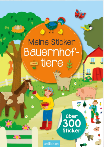 Ars Edition Gmbh Meine Sticker - Bauernhoftiere - Bild 5