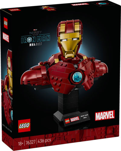 Lego Rouge Konstruktionsspiele Buste Mk4 Iron Man - Image 7