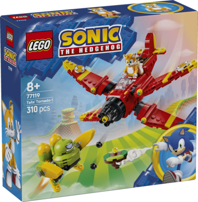 Lego Lego® Sonic The Hedgehog™ - 77119 Tails’ Tornado-1 152 Mehrfarbig in Größe 99 - Bild 15