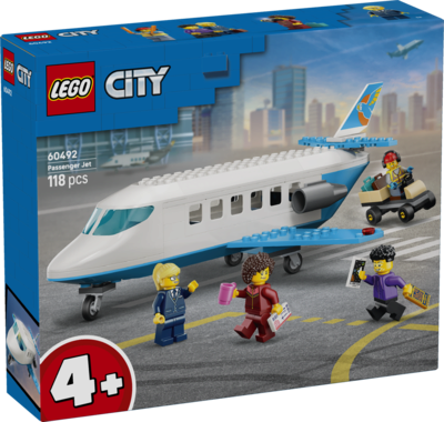 Lego® 4+ Jungen Lego® City 60492 Passagierjet