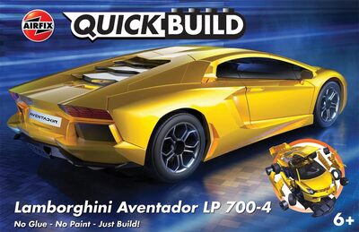 Quickbuild Lamborghini Aventsdor, gelb - Bild 6