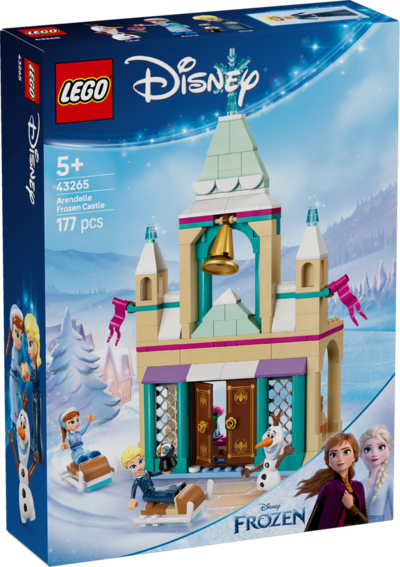 LEGO 43265 Disney Das Arendelle Schloss, 3 Figuren, 2 Betten, 2 Schlitten - Bild 4
