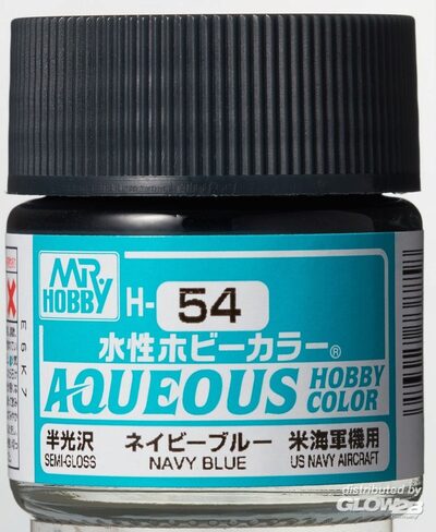 Mr Hobby Navy Blue paint pot
