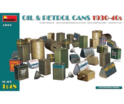 MiniArt 49006 Oil & Petrol Cans 1930 1940 - Zubehör - 1:48 - Bild 4