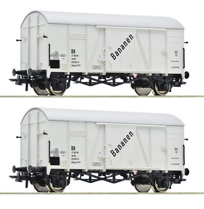 Roco 77027 H0 Bananenwagen für DR, 2er-Pack - Bild 3