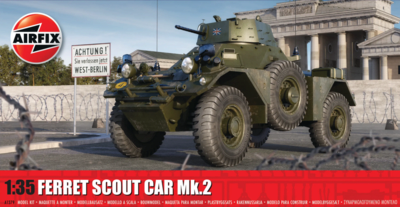 Airfix 1379 Ferret Spähwagen Mk.2 1:35 Modellbausatz - Bild 8