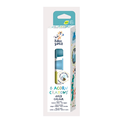 Haku Yoka Blau/Grün Wachsmalkreiden-Set Eichel - Image 3