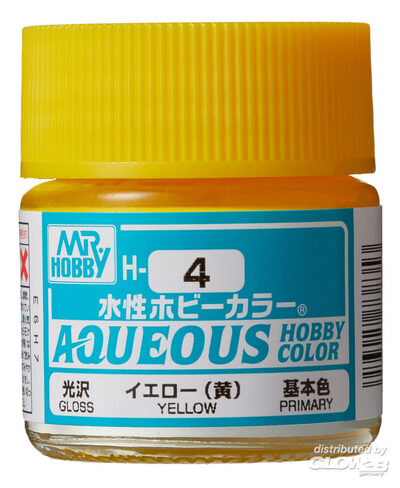 Mr Hobby Yellow paint pot
