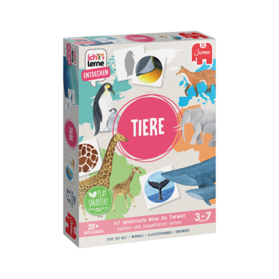 Jumbo Spiele 1110100047 Ich Lerne Entdecken - Tiere - Bild 13