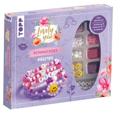 Lovely You Schmuckset #Besties. Anleitung und Material für 5 Armbänder. Über 400 Perlen - Image 13