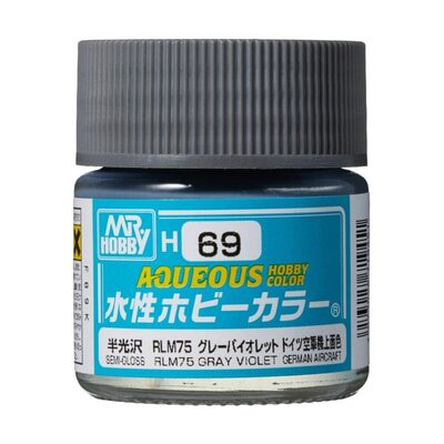 Mr Hobby RLM75 Gray paint pot