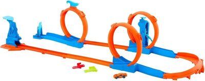 Hot Wheels Bunt Track Creator Triple Loop Kit - Image 12