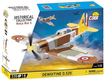 Cobi Jungen 5734 1:32 Dewoitine D.520 - Bild 5