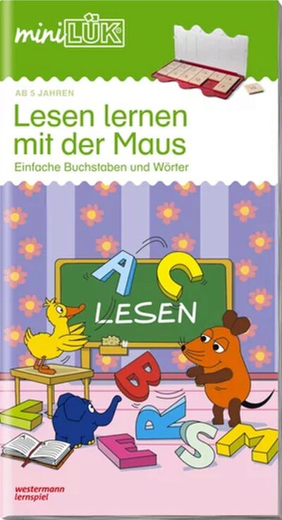 miniLÜK: Vorschule/1. Klasse - Deutsch Lesen lernen mit der Maus: Vorschule/1. Klasse - Deutsch: Einfache Buchstaben und Wörter für Vorschulkinder (miniLÜK-Übungshefte: Vorschule) - Bild 8