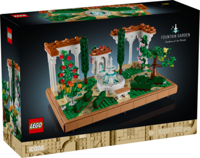 Lego® Rote Icons 10359 Springbrunnengarten - Bild 19