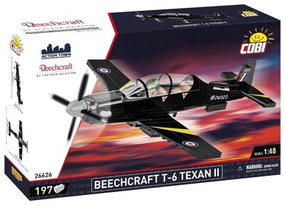 Cobi Mehrfarbig Action Town Beechcraft T-6 Texan Ii - Bild 5